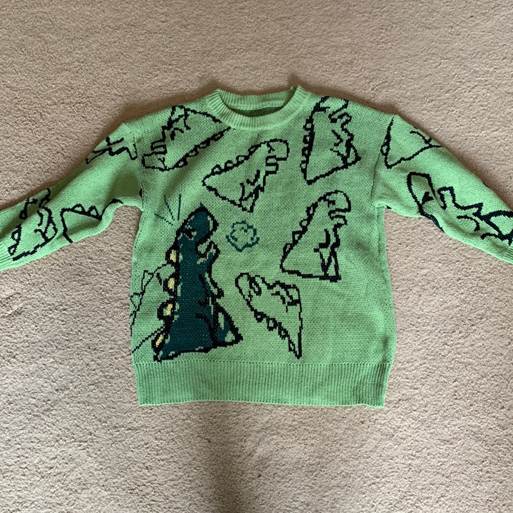 NWOT Dinosaur Sweater